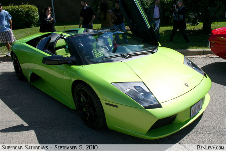 Lime Green Lamborghini Murci lago