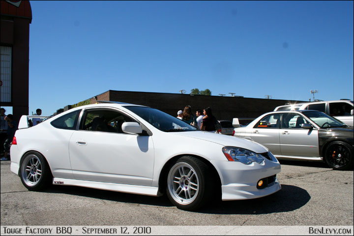 White Acura RSX