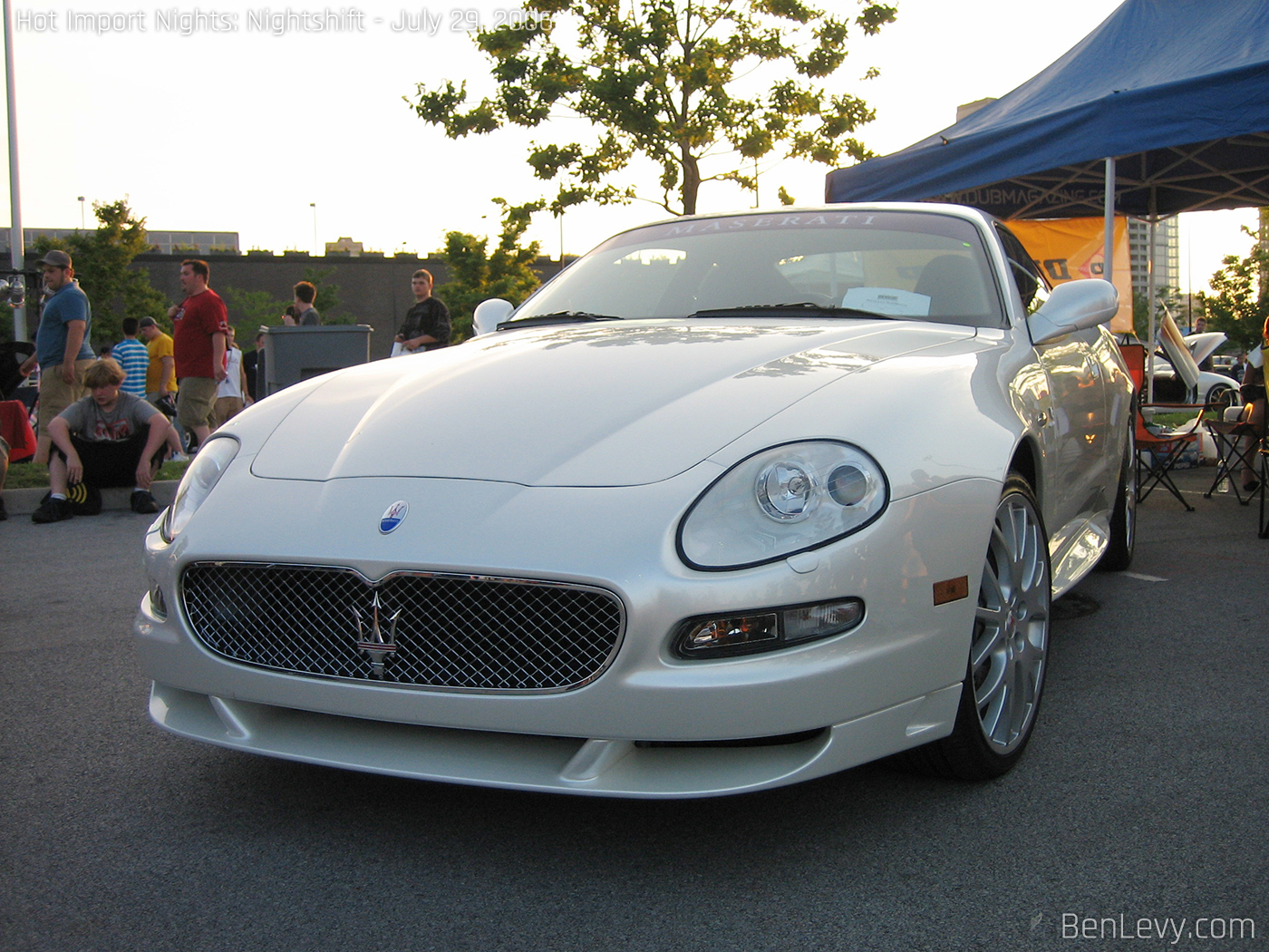 White Maserati GranSport