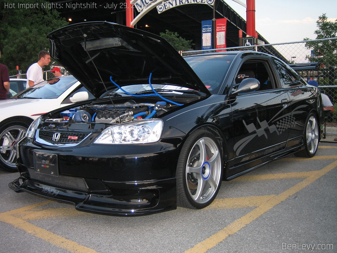 Black Honda Civic Coupe