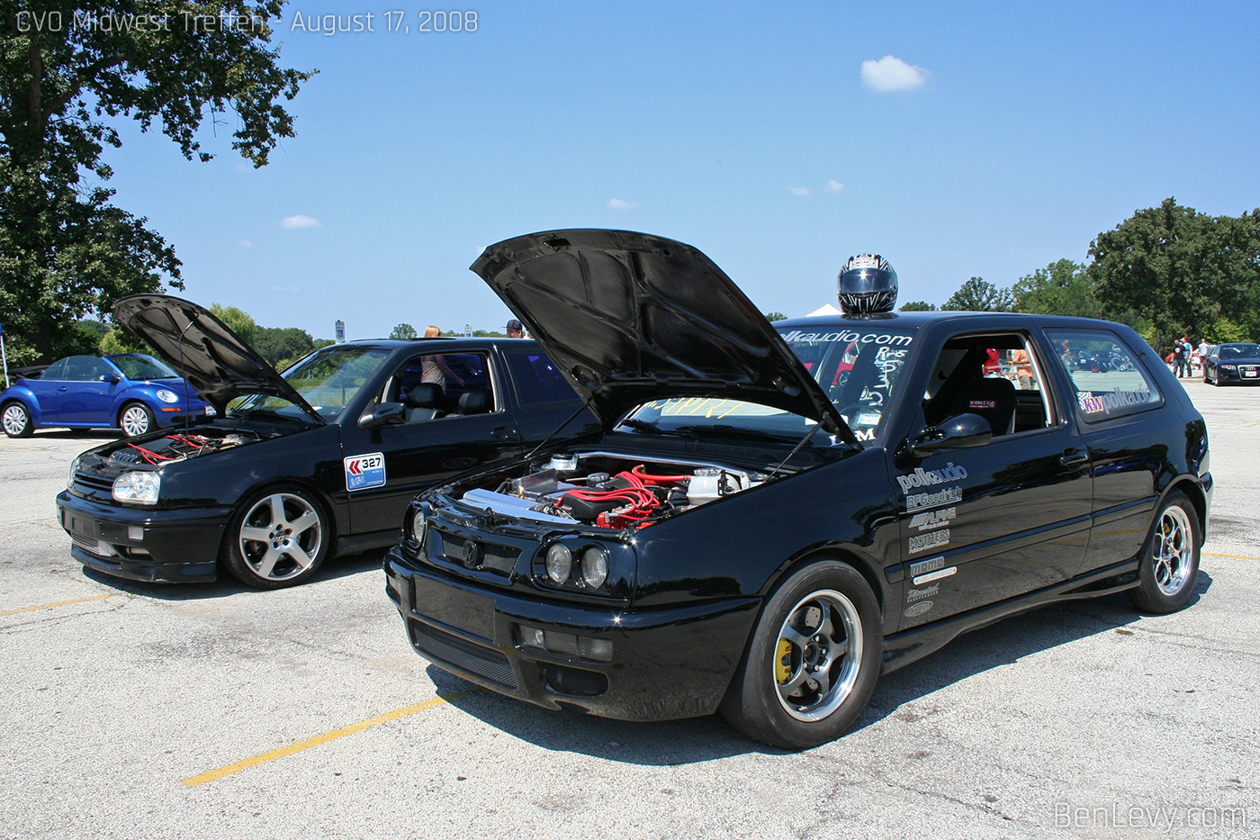 Black mk3 VW GTIs