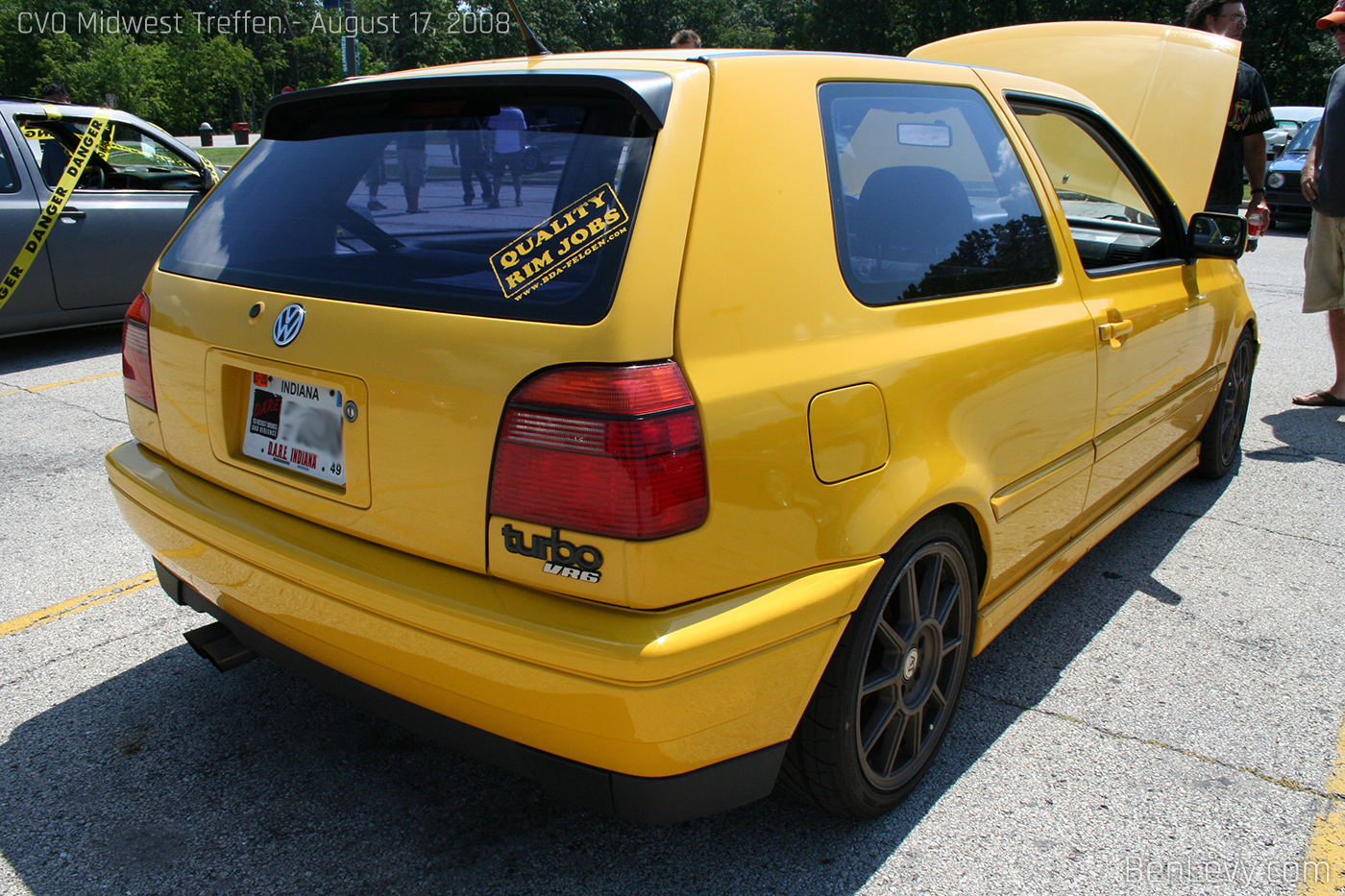 Yellow mk3 GTI