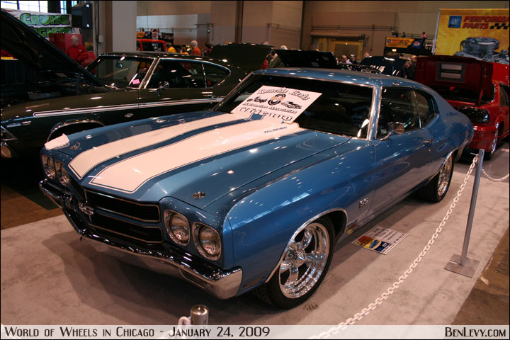 Blue 1970 Chevy Chevelle SS