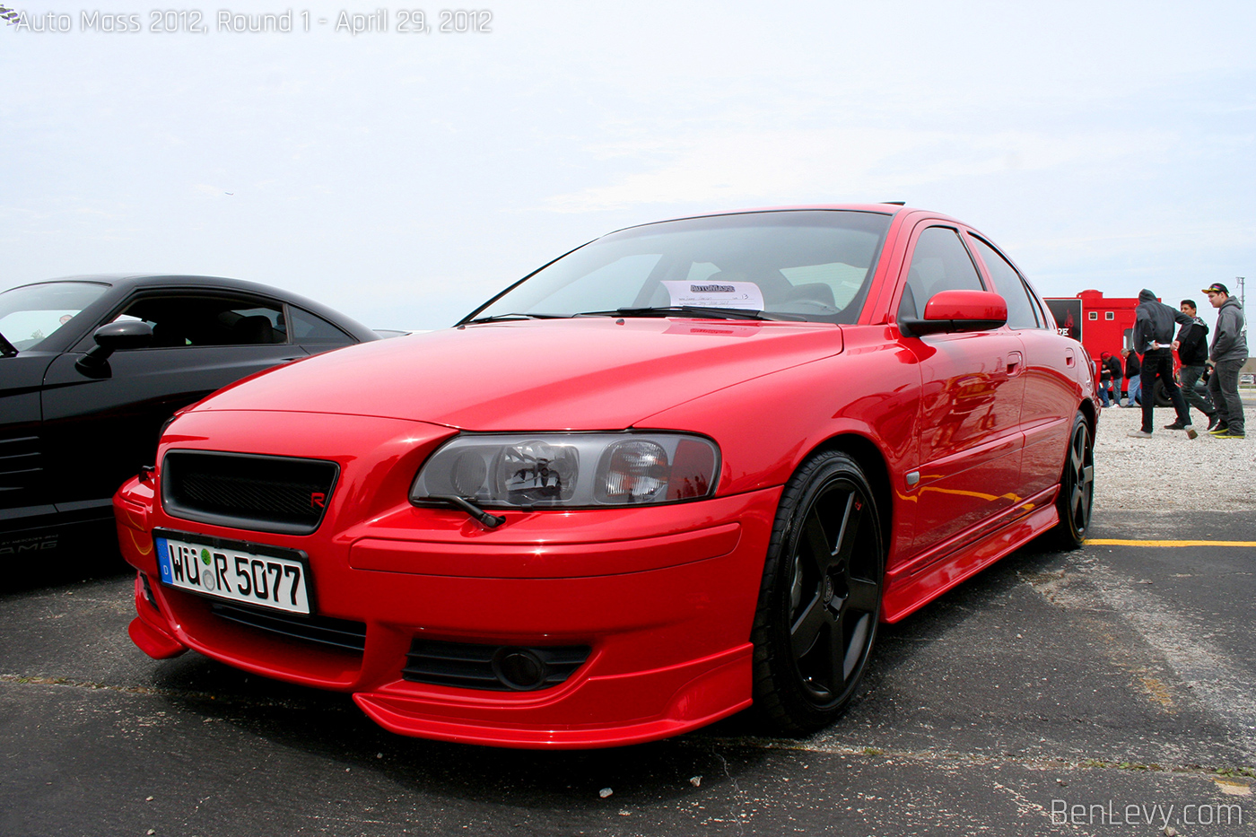 Red Volvo S60 R