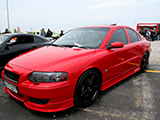 Red Volvo S60 R