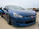 Blue Honda Accord Coupe