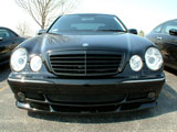 E55 AMG with black grill
