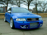 Audi S4 in Nogaro Blue