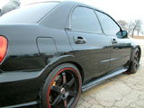 Black Subaru WRX STI
