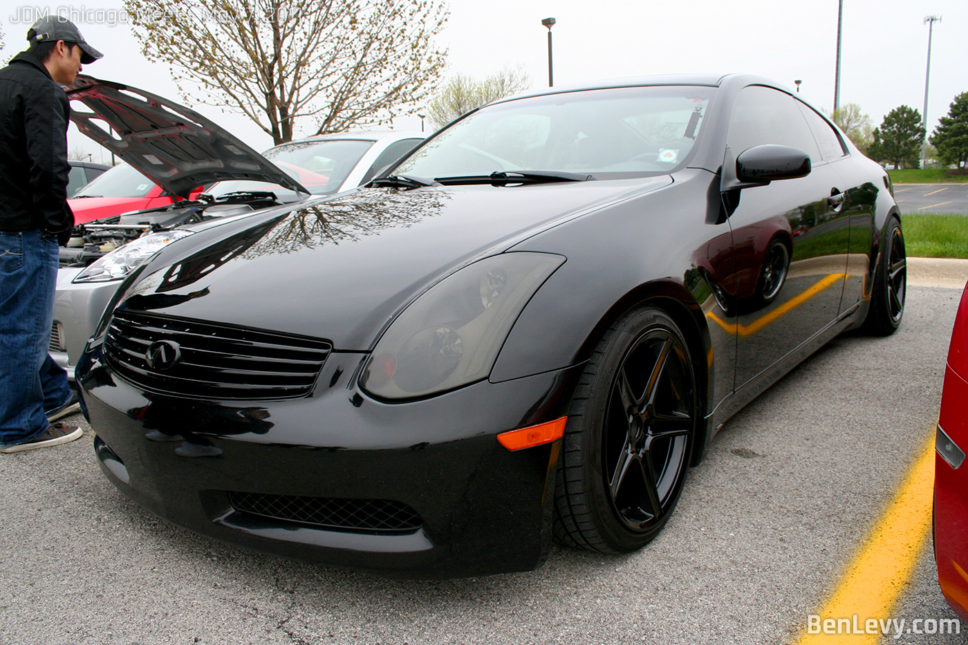 Blacked-out Infiniti G35 Coupe