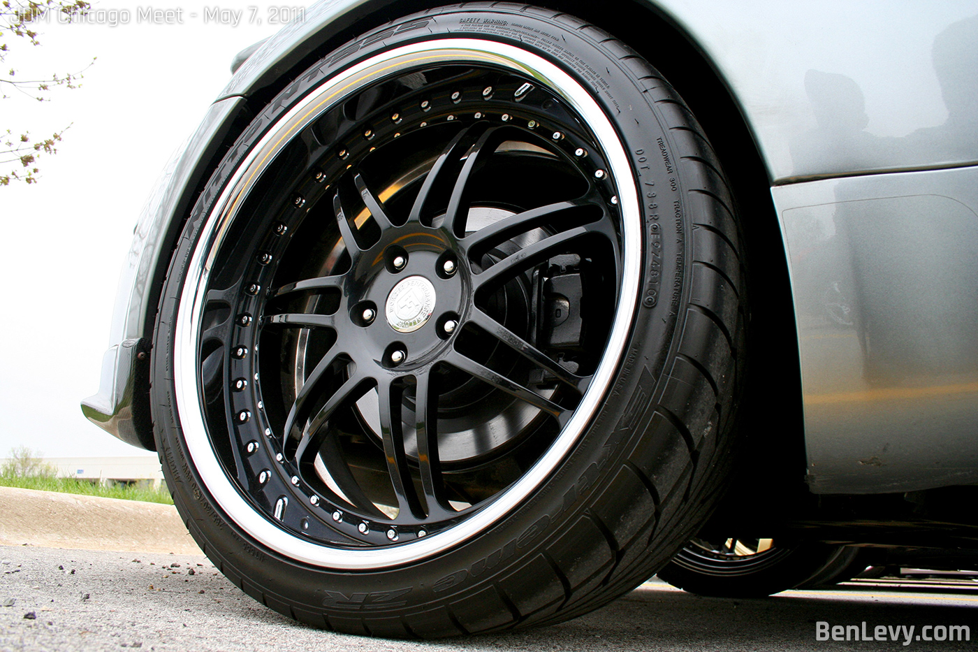 Black iForged Daytona Wheel