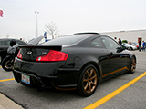 Black Infiniti G35 Coupe