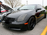 Blacked-out Infiniti G35 Coupe