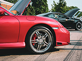 Porsche 911 with Vellano Wheels