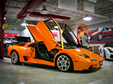 Orange Lamborghini Diablo