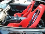 Toyota Supra with Sparco Seats