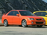 Orange Mazdaspeed Protegé