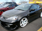 Acura RSX with Carbon FIber Fender