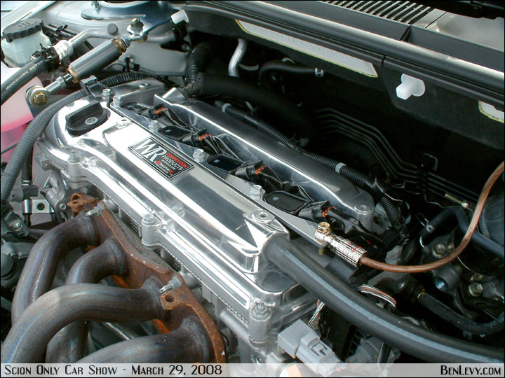 Scion tC with Polished Valve Cover