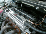 Scion tC with Polished Valve Cover