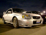 Silver Subaru WRX STI