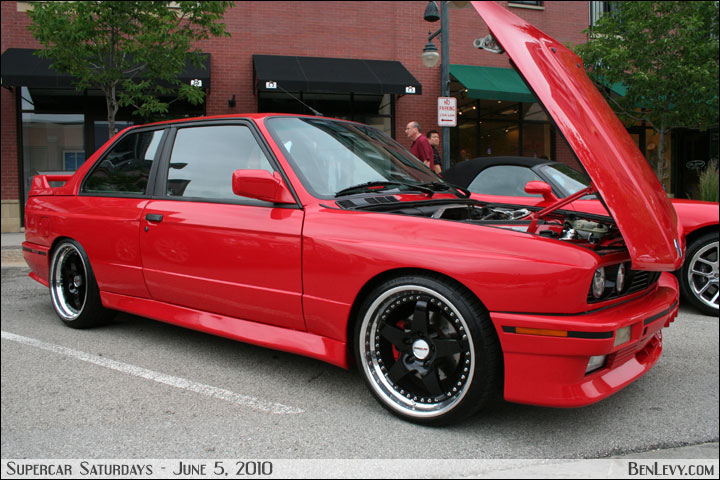 Red BMW M3