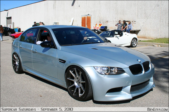 Silver BMW M3 Sedan