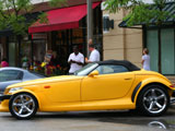 Yellow Chrysler Prowler