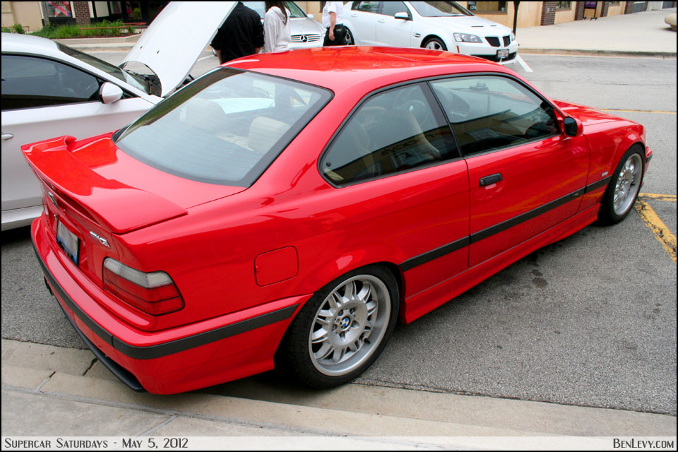 Red BMW M3 Coupe - BenLevy.com