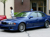 Blue BMW M5