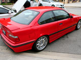 Red BMW M3 Coupe