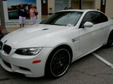 White BMW M3