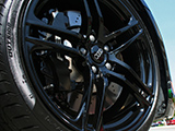 Black Audi R8 Wheel