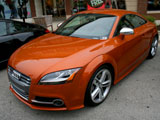 Audi TTS in Samoa Orange metallic