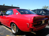 Red 1976 Toyota Celica