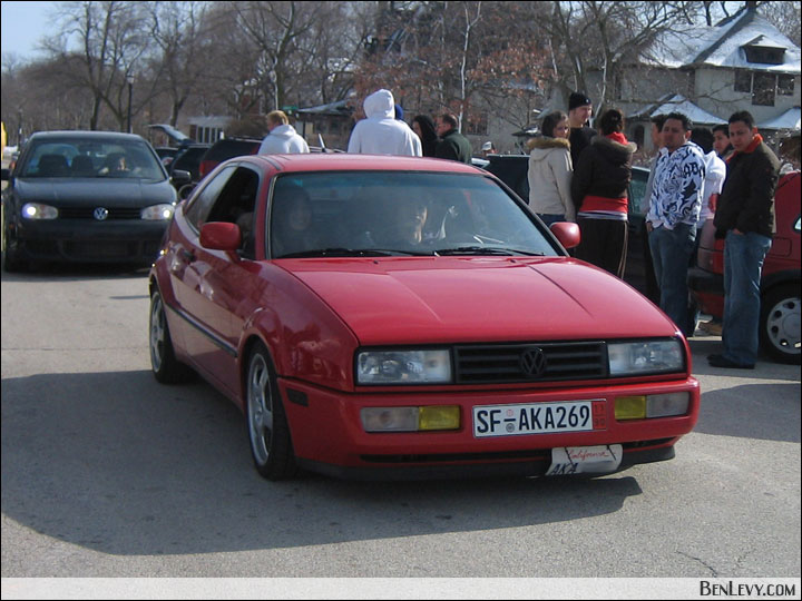 Red Volkswagen Corrado