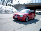 Red MKIV VW R32