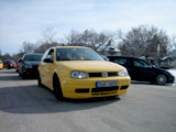 Yellow MKIV VW GTI