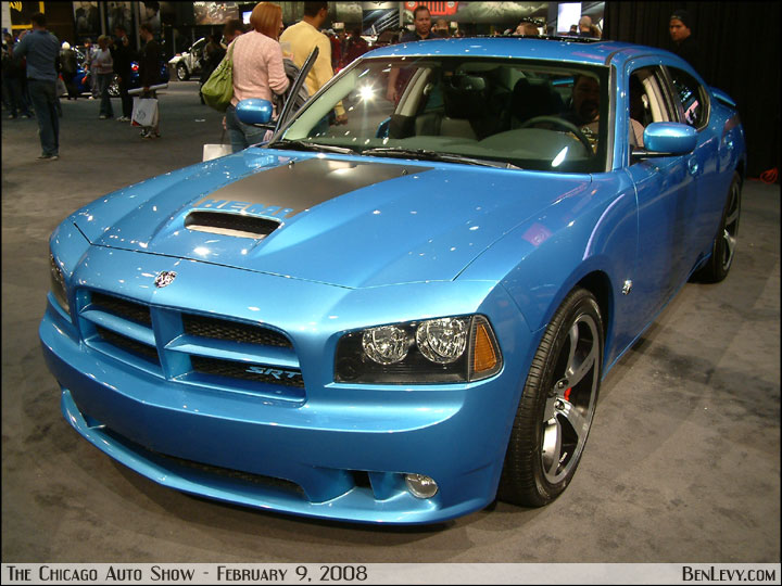 Blue Dodge Charger SRT8