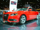 Audi A4 in Red