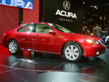 Red Acura RL