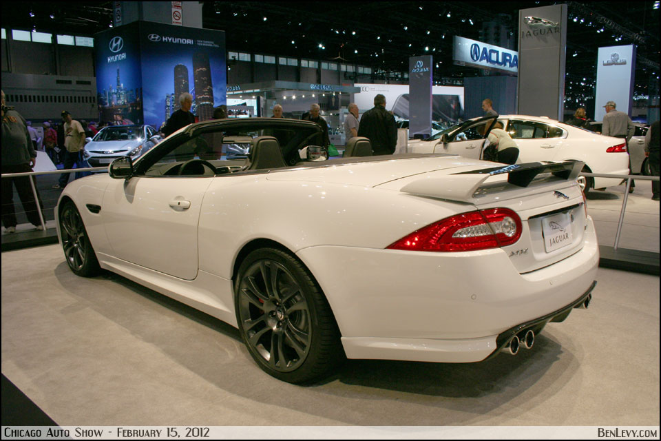 White Jaguar XK R-S