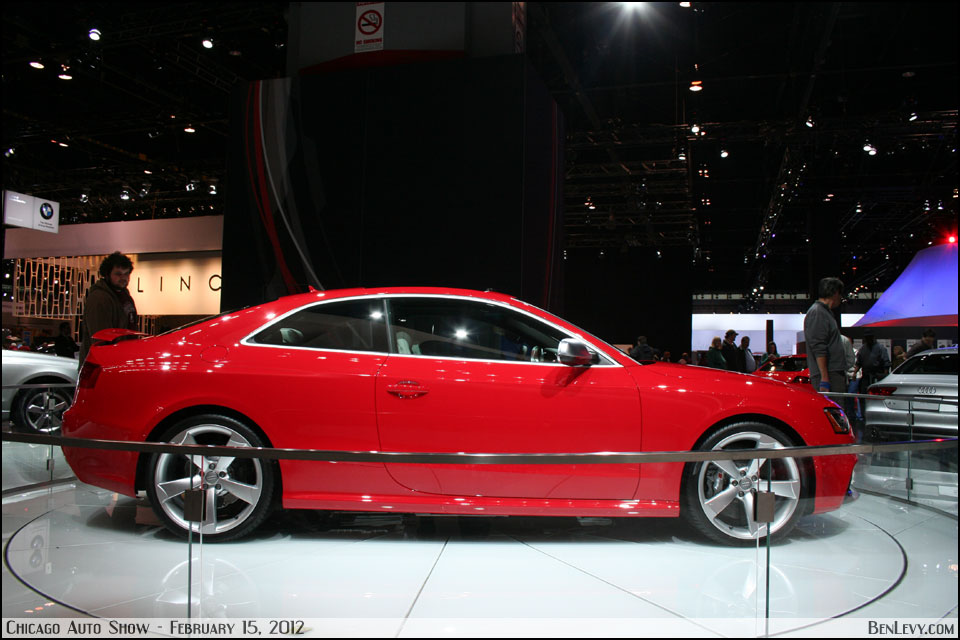 Red Audi RS5 Side