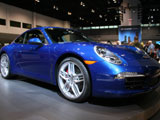 Blue Porsche Carrera S