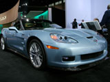 Blue Corvette ZR1