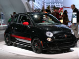 Black Fiat 500 Abrath
