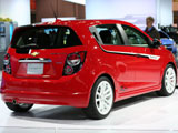 Red Chevy Sonic Concept