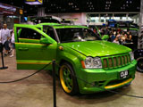 Green Jeep Cherokee SRT-8