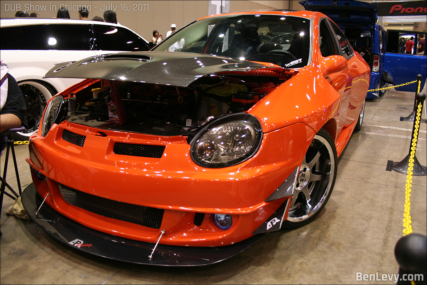 Orange Dodge Neon SRT-4