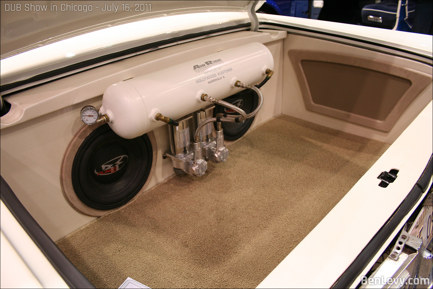 Air and Subs in Cadillac Fleetwood
